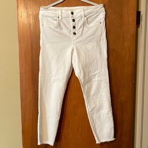 Grace & Lace white button fly sz 12